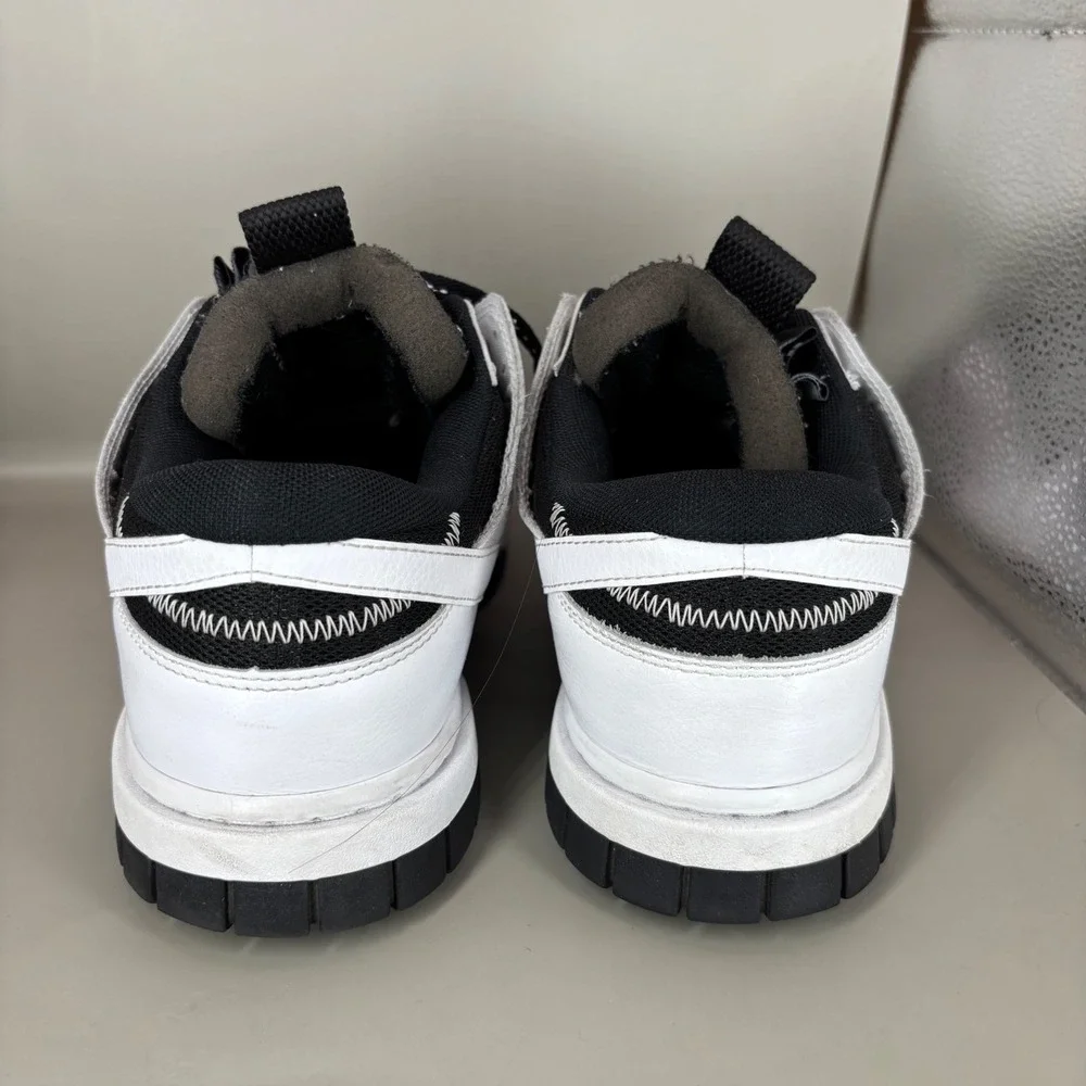 Nike Dunk Low Jumbo Reverse Panda Black White DV0821-002 Mens 10.5 Sneaker - Picture 4 of 7